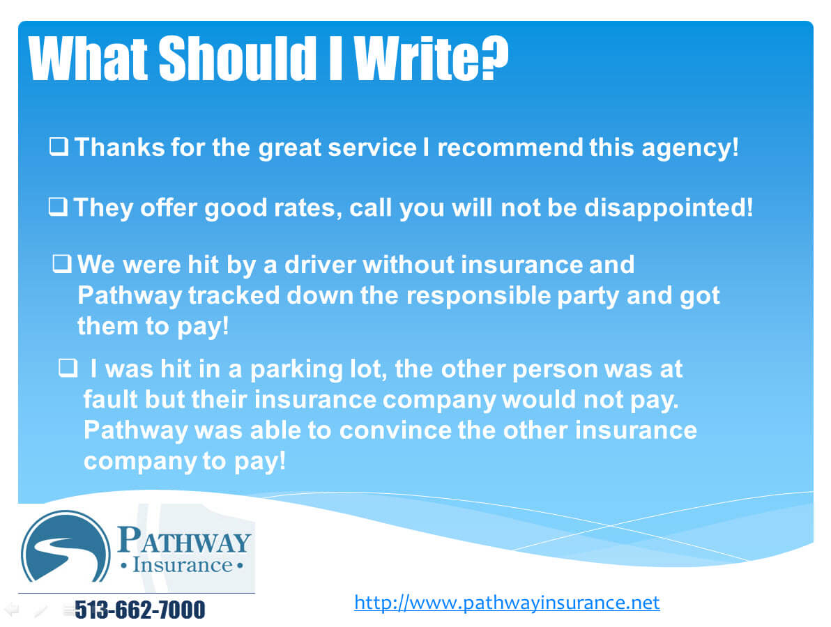 How to Give a Review on Google Plus  Pathway Insurance